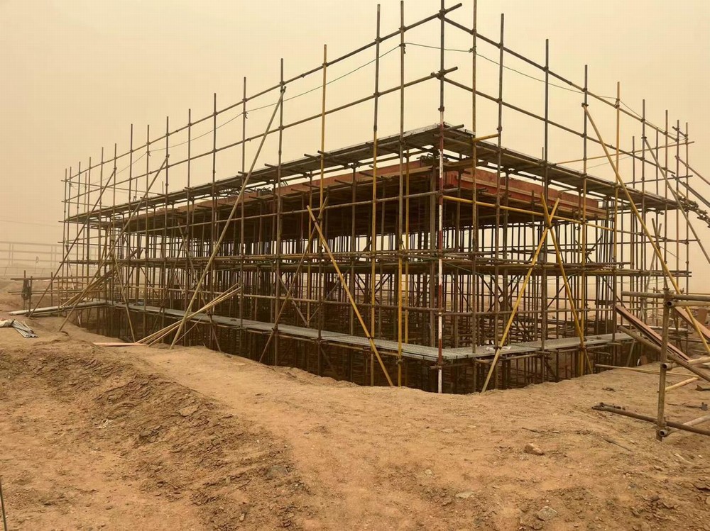 無懼高溫！奮戰(zhàn)當“夏” 項目建設(shè)“熱浪滾滾”