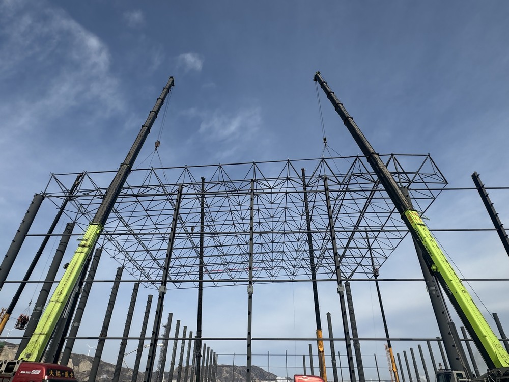 陜煤建設天工公司土建第二十一項目部：勇戰(zhàn)低溫，擎起建設新高度