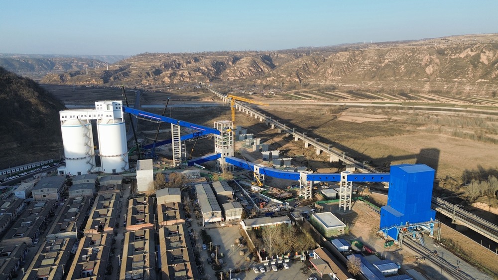 陜煤建設(shè)天工公司土建第九項(xiàng)目部：提前3天，9榀棧橋順利吊裝