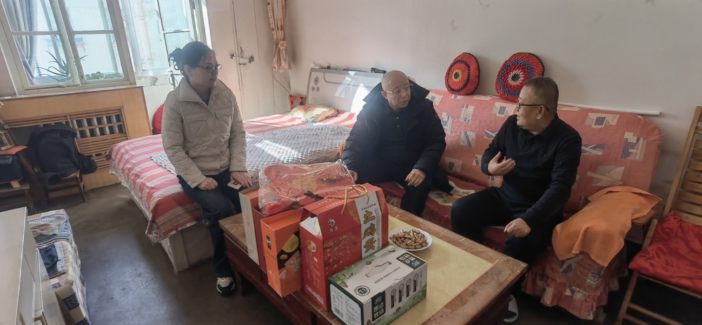 陜煤建設(shè)天工公司：辭舊迎新送溫暖，殷殷關(guān)懷暖人心