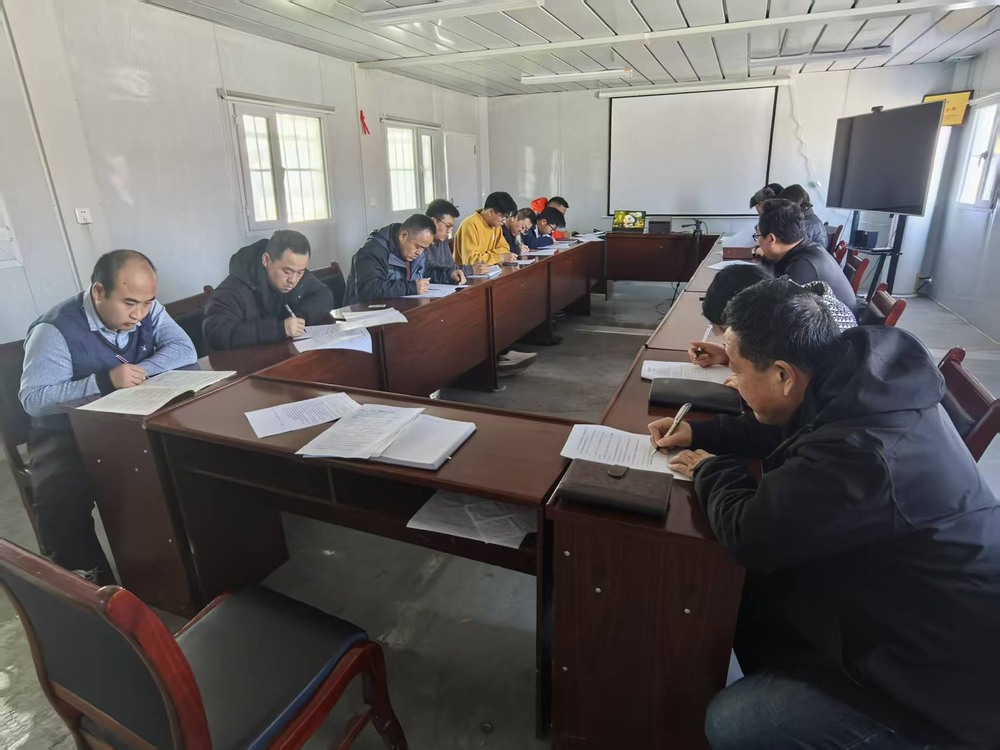 陜煤建設(shè)天工公司新疆第一項目部：“課”不容緩，筑牢復(fù)工安全防線