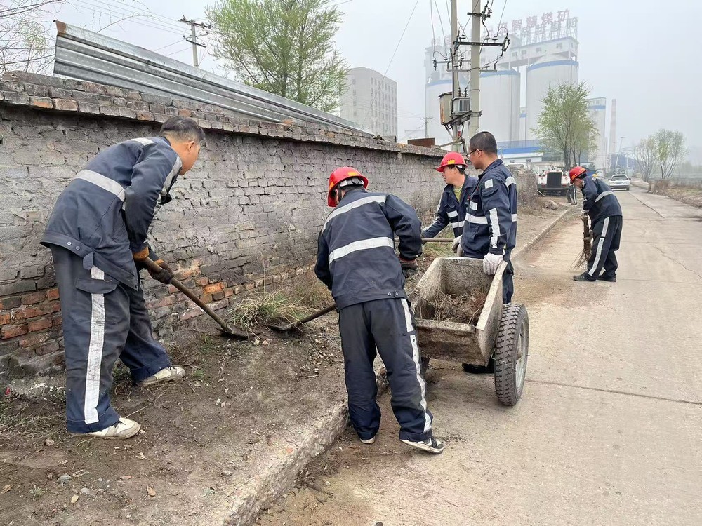 陜煤建設(shè)韓城分公司張家峁項目部：奏響工地潔美“進行曲” 共繪愛國衛(wèi)生新圖景